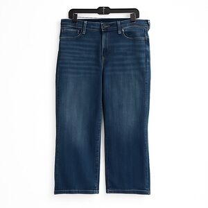 Banana Republic Dark Blue Wide-Leg Jeans